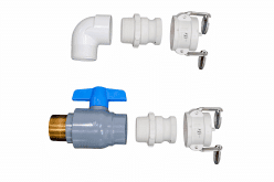 Potable 2 Ball Valve Exploded